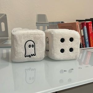 LONLEY GHOST Fluffy Dice